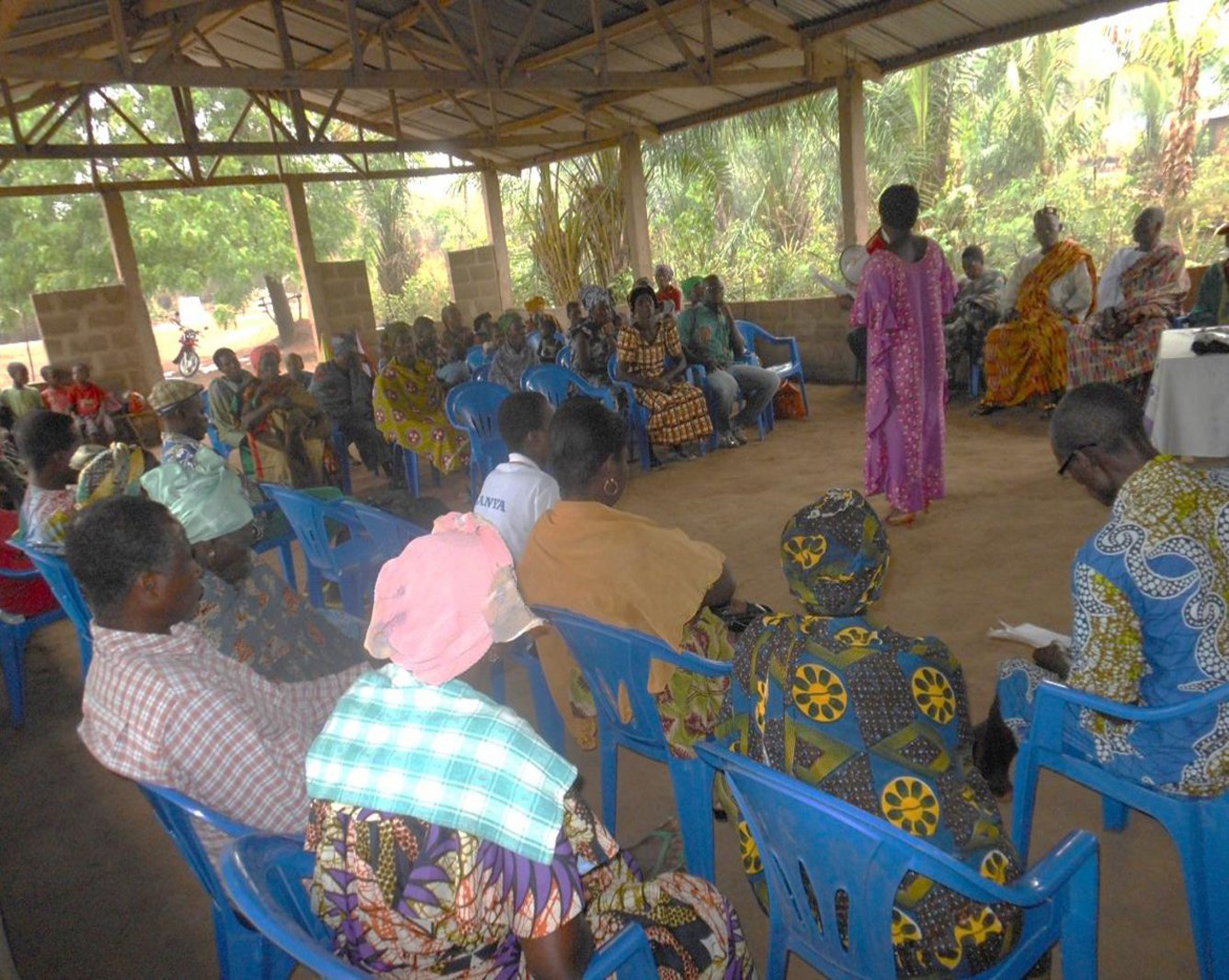Ordinary General Assembly of the MAWUSSI cooperative of Howuivé (prefecture of the Avé) (Welcoming remarks of the president)